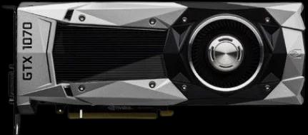 NVIDIA GeForce GTX 1070 GPU for cryptomining